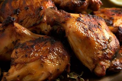 Lebanese Grilled Chicken Thighs with Spices