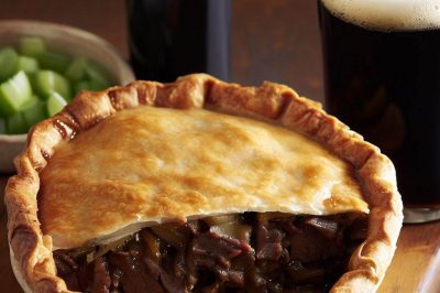 Oil-Free Beef and Ale Pie