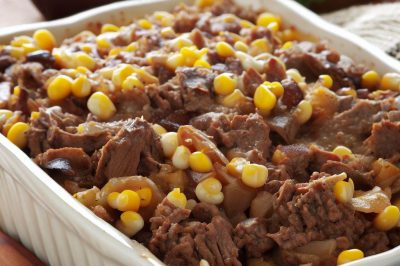 Oil-Free Beef and Corn Casserole