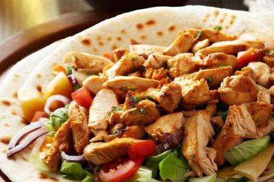 One-Serving Chicken Gyro
