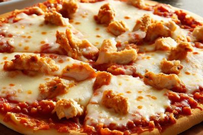 One-Serving Chicken Parmesan Pizza