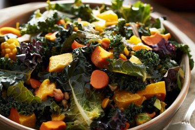 One Serving Harvest Kale Salad