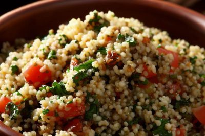 One Serving Lebanese Tabbouleh