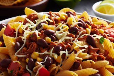 One Serving Taco Pasta Salad