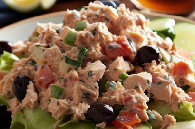 One Serving Waldorf Tuna Salad