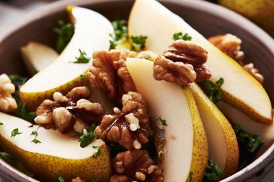 Pear and Walnut Salad
