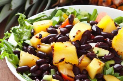 Pineapple and Black Bean Salad