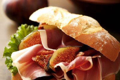 Prosciutto and Fig Jam Sandwich