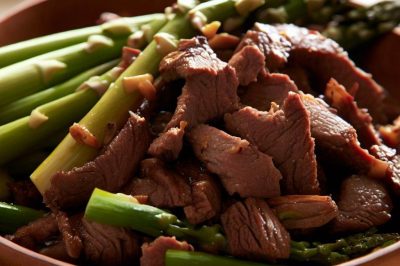 Quick and Easy Beef and Asparagus Stir Fry