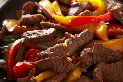 Quick and Easy Beef and Pepper Stir Fry