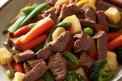 Quick and Easy Beef and Vegetable Stir Fry