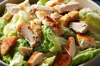 Quick and Easy Caesar Chicken Salad