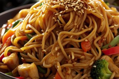Quick and Easy Chinese Chow Mein
