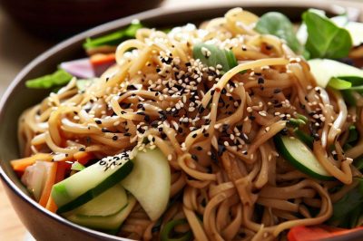Quick and Easy Sesame Noodle Salad