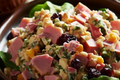 Quick and Easy Waldorf Ham Salad