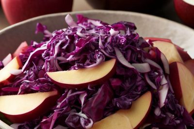 Red Cabbage and Apple Salad