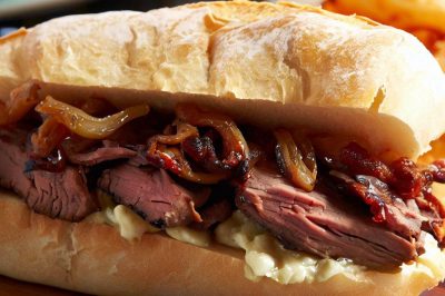 Roast Beef and Blue Cheese Sandwich