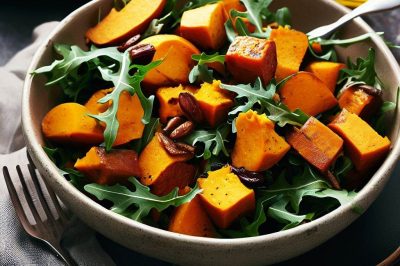 Roasted Butternut Squash and Arugula Salad