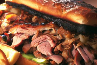 Roasted Pork and Ham Cuban Sandwich