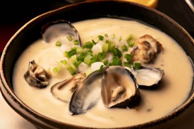 Scottish Cullen Skink with Oysters