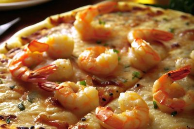 Shrimp and Grits Pizza