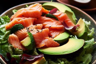 Smoked Salmon and Avocado Salad