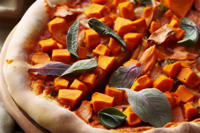Sweet Potato and Sage Pizza