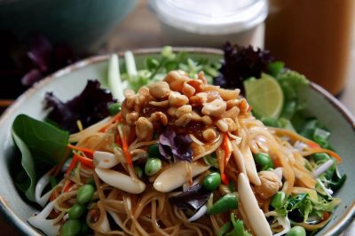 Thai Noodle Salad with Peanut Dressing