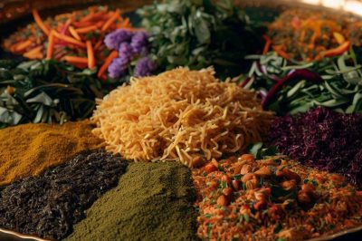 Vegan Persian Style Sabzi Khordan (Herb Platter)