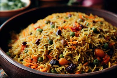 Vegan Persian Style Sabzi Polow