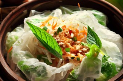 Vietnamese Style Banh Trang Tron (Rice Paper Salad)