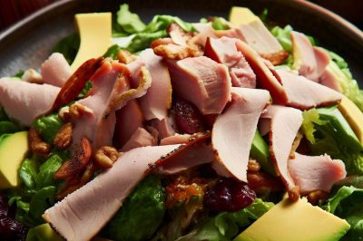 Waldorf Smoked Turkey and Avocado Salad