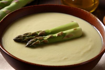 Cream of Asparagus Soup (Oil-Free)