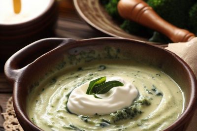 Cream of Spinach and Cream Soup