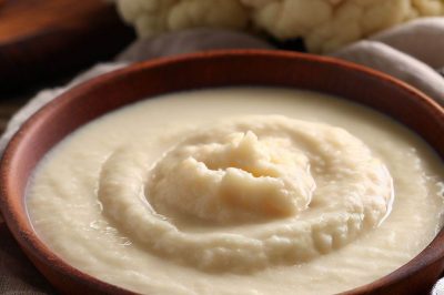 Creamy Oil-Free Cauliflower Soup