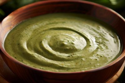 Creamy Oil-Free Spinach Soup