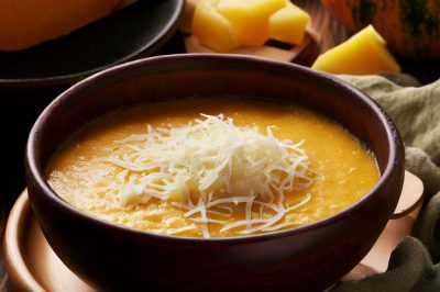 Creamy Squash and Parmesan Soup