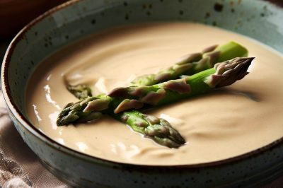 Creamy Vegan Asparagus Soup