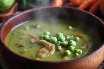 Creamy Vegan Pea Soup