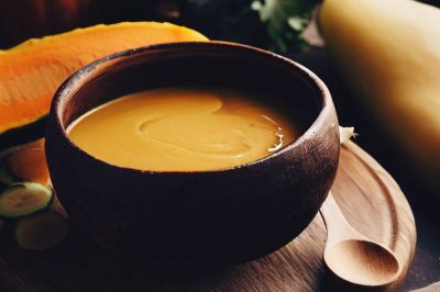 Creamy Vegan Squash and Ginger Soup