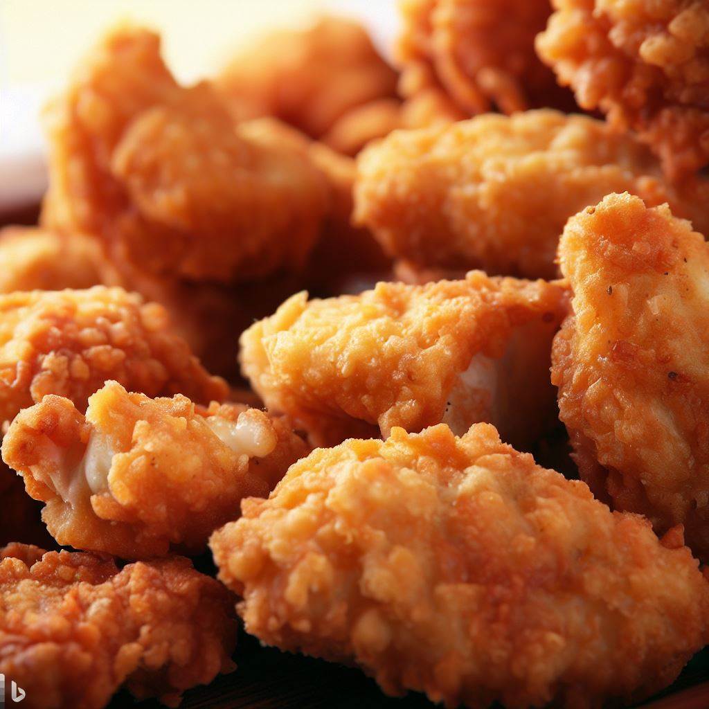 Crispy Fried Chicken Nuggets