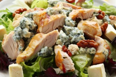 Delicious Chicken and Blue Cheese Salad