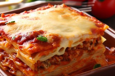 Delicious One-Serving Lasagna