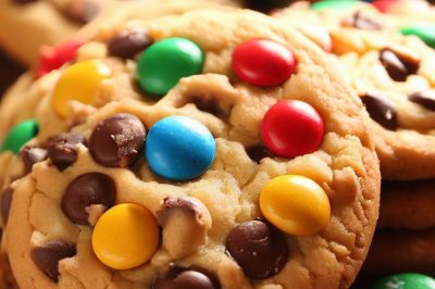 Delicious One Serving M&M Cookies