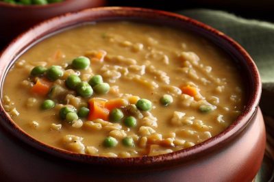 Delicious One-Serving Split Pea Soup