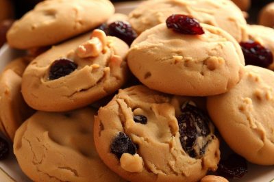 Delicious Peanut Butter and Raisin Cookies