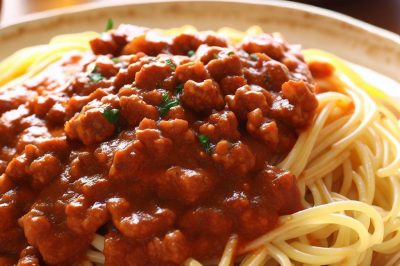 Delicious Spaghetti with Meat Sauce