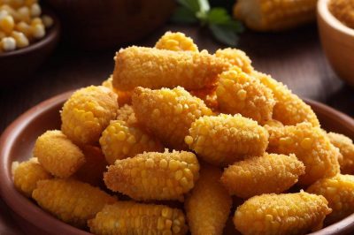 Fried Corn with Cornmeal