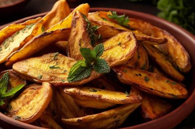 Fried Plantains with Herbs