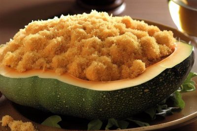 Fried Pumpkin with Panko Breadcrumbs